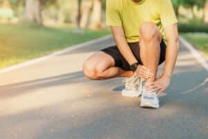 Man experiencing leg pain from PAD in  Port Jefferson Station, NY